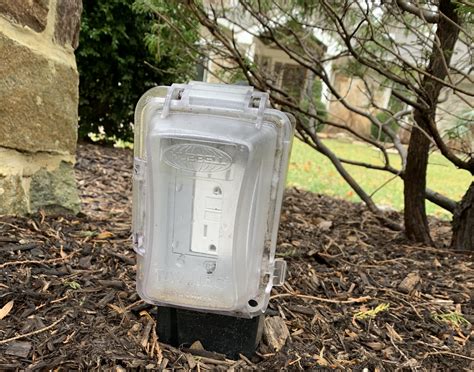 correct electrical box for exterior light|outdoor electrical outlets and boxes.